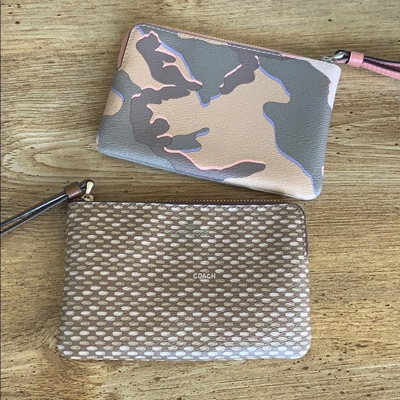 Coach Corner Zip Wristlet - Picture 2 of 5